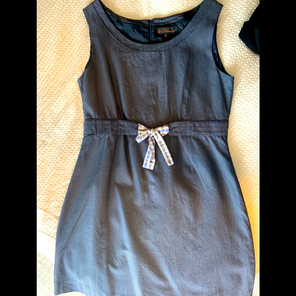 Ben Sherman Blue Tweed Dress for Woman - Size M